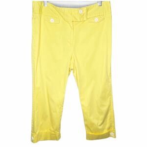 Tommy Hilfiger yellow Capri Golf Pants Size 10
